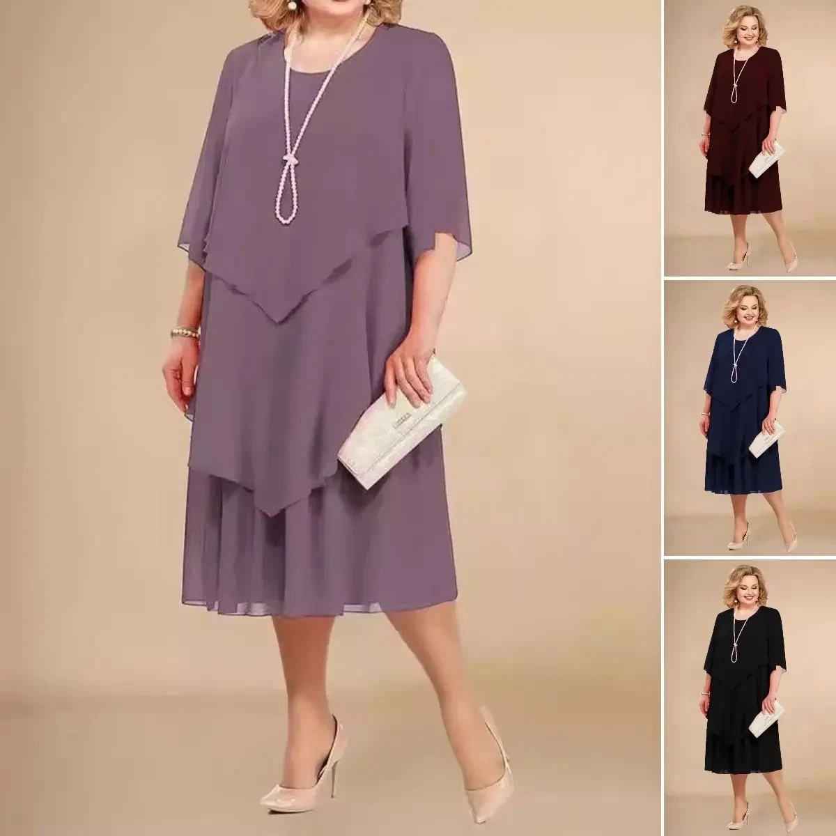 🔥【L-5XL】2024-es új elegáns és kényelmes ruha