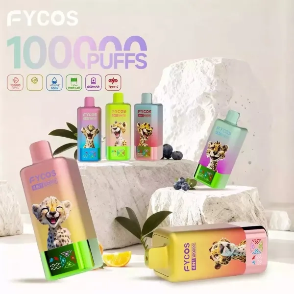 FYCOS 4-in-1 100K Puffs Disposable Vape