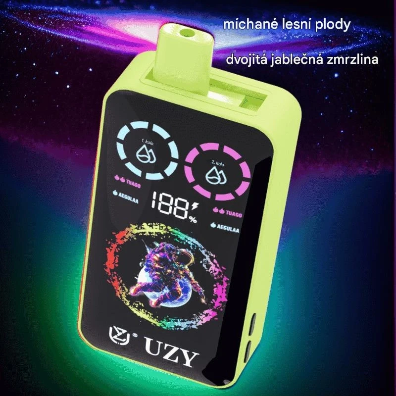 UZY Tornado 30K 20mL+20mL dual flavor vape pen