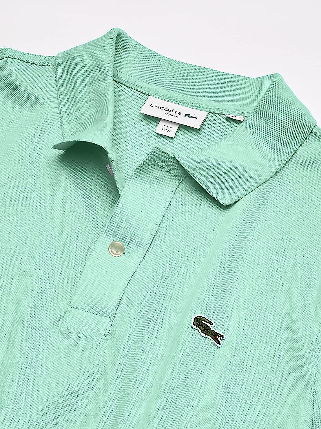 CAMISA POLO MASCULINA LACOSTE CLASSIC PIQUE SLIM FIT MANGA CURTA