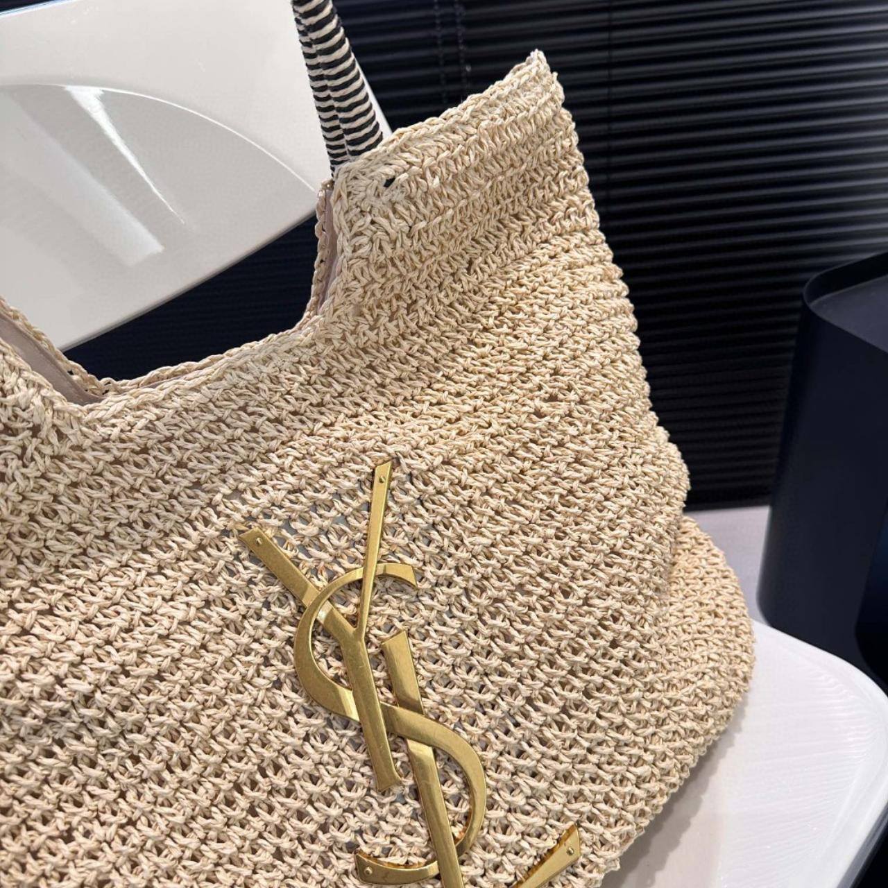 SAINT LAURENT YSL Bag Raffia