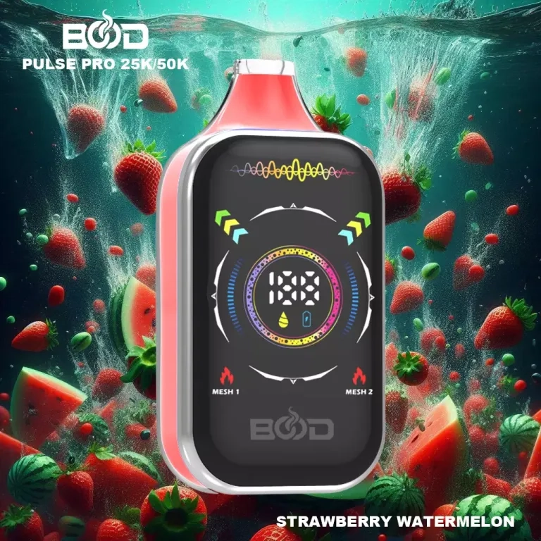 BOOD PULSE PRO 50000 Puffs Vapes Grape Cranberry Blueberry Raspberry_2