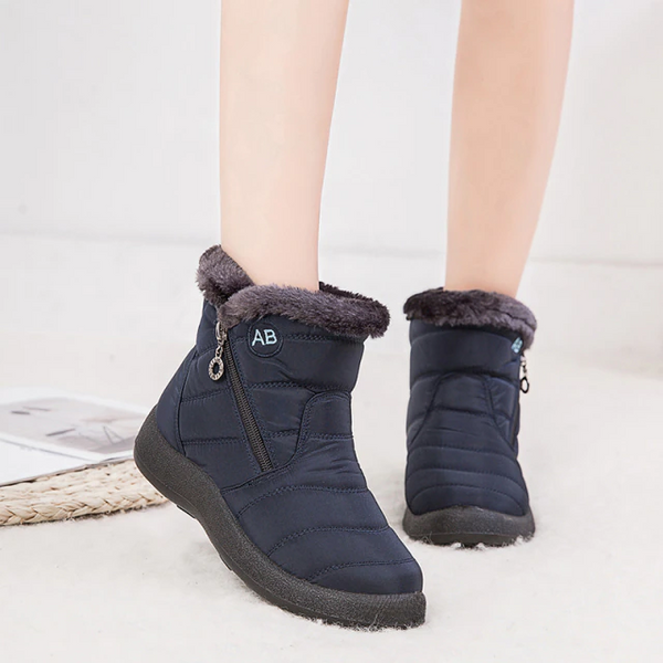 50% de desconto🥾Sapatos de inverno femininos confortáveis, impermeáveis ​​e antiderrapantes