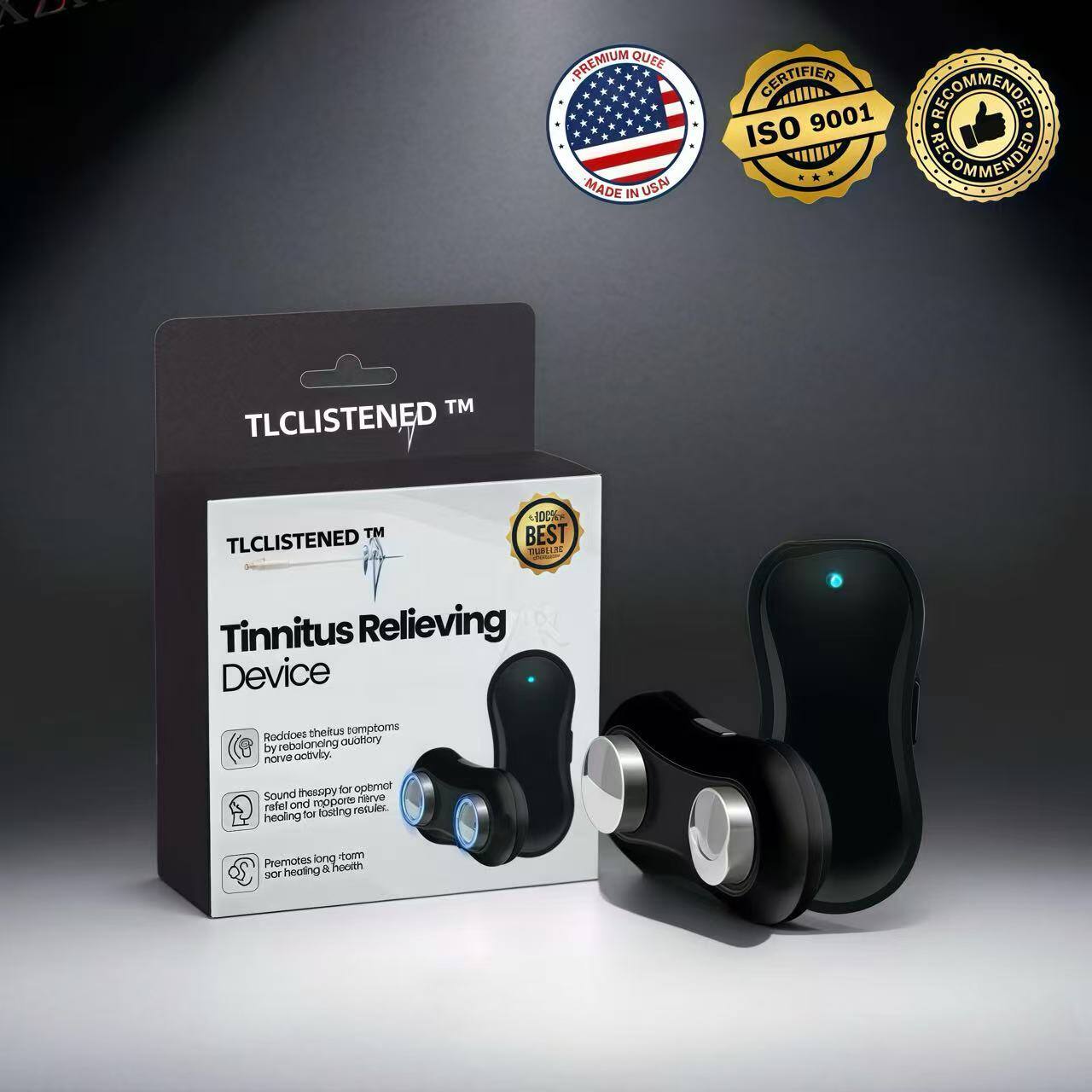 TLCLISTENED™ ❤FELIZ 2025❤ Dispositivo para alívio de zumbido