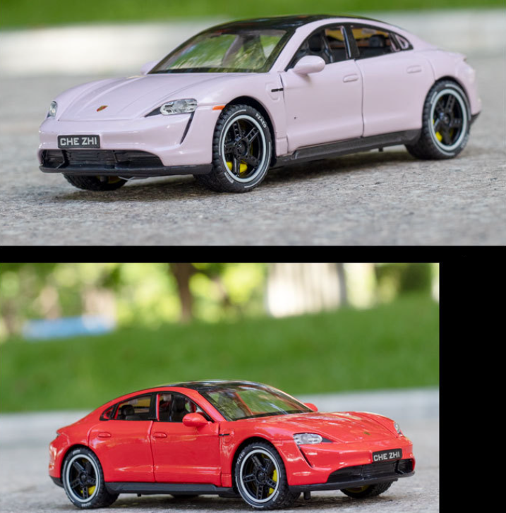 1:32 Алуминиев модел Porsche Taycan