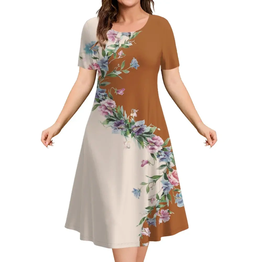 😍【XS-5XL】Roupas estampadas femininas europeias e americanas
