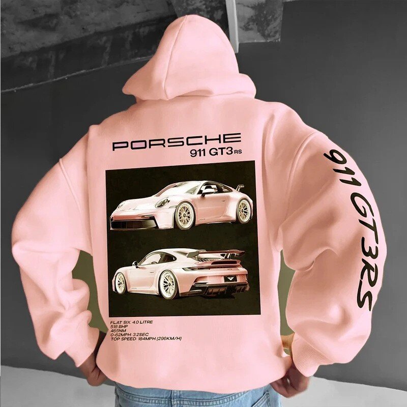 Amazon new men's cross-border printed hoodie heart-shaped pattern hooded sweatshirt hot sale factory supply