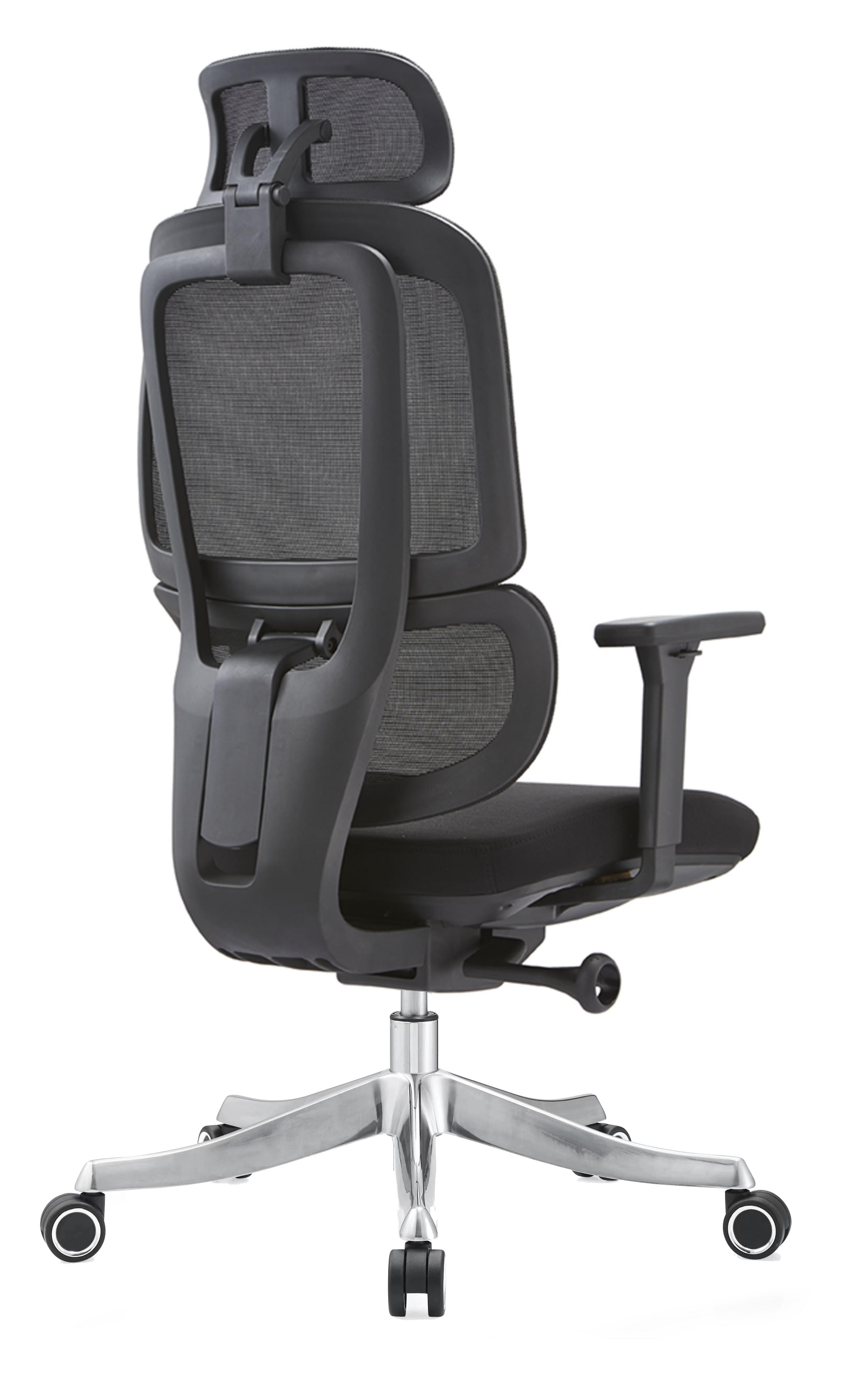Hot Selling Wear-Resistant Design Mesh Breathable Adjustable Relax Ergonomic Office Chair with Silent Wheels