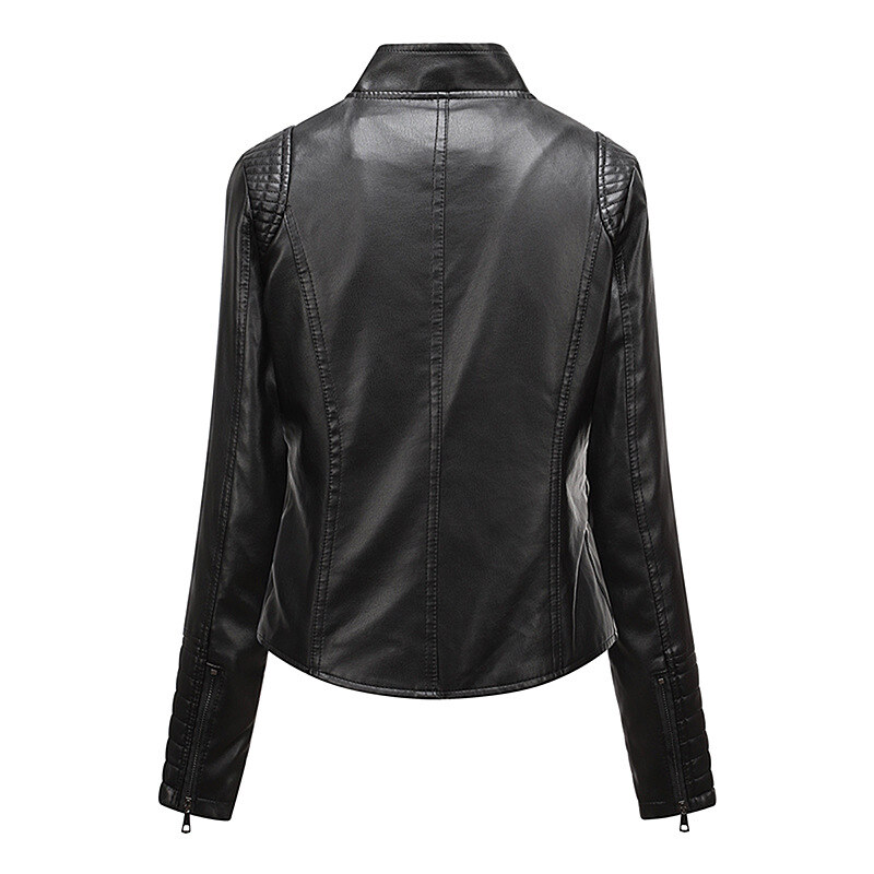 [ZARA] Jaqueta de couro feminina (disponível na primavera, outono e verão)