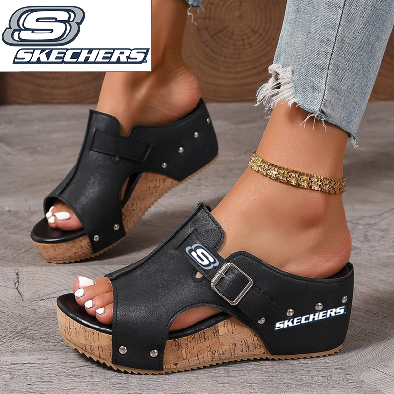 SKECHERS® Melhores calçados ortopédicos de couro para massagem feminina em 2025