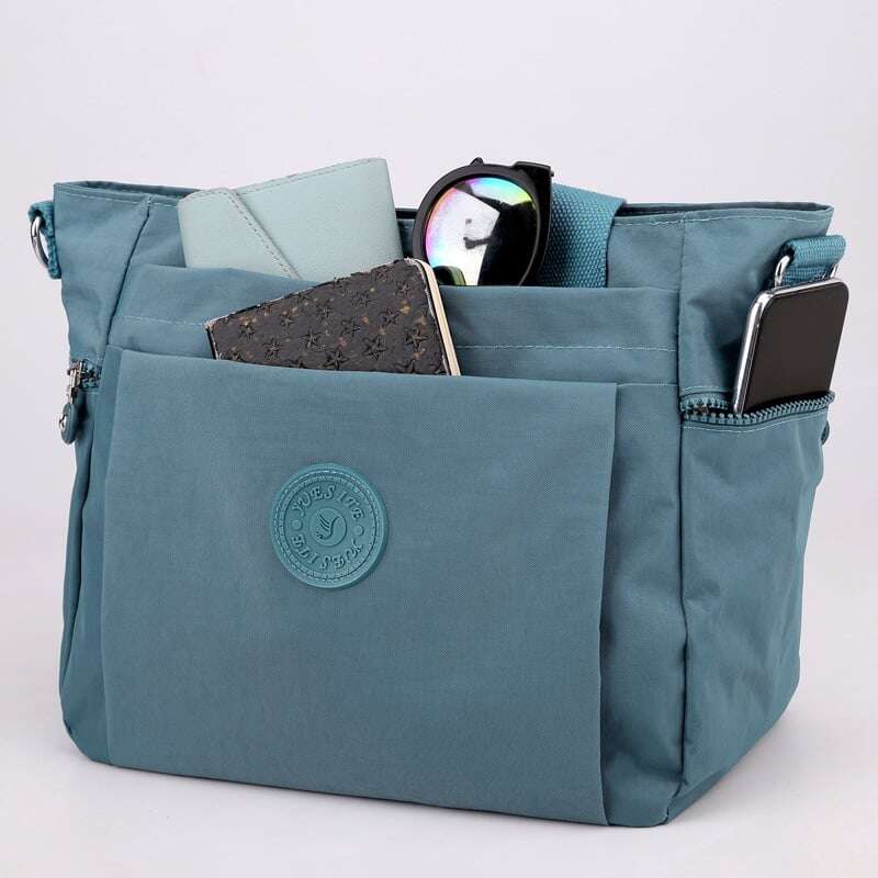 (🔥Promoção imperdível do Dia das Mães -49% DE DESCONTO) Bolsa tote feminina multicolorida de grande capacidade