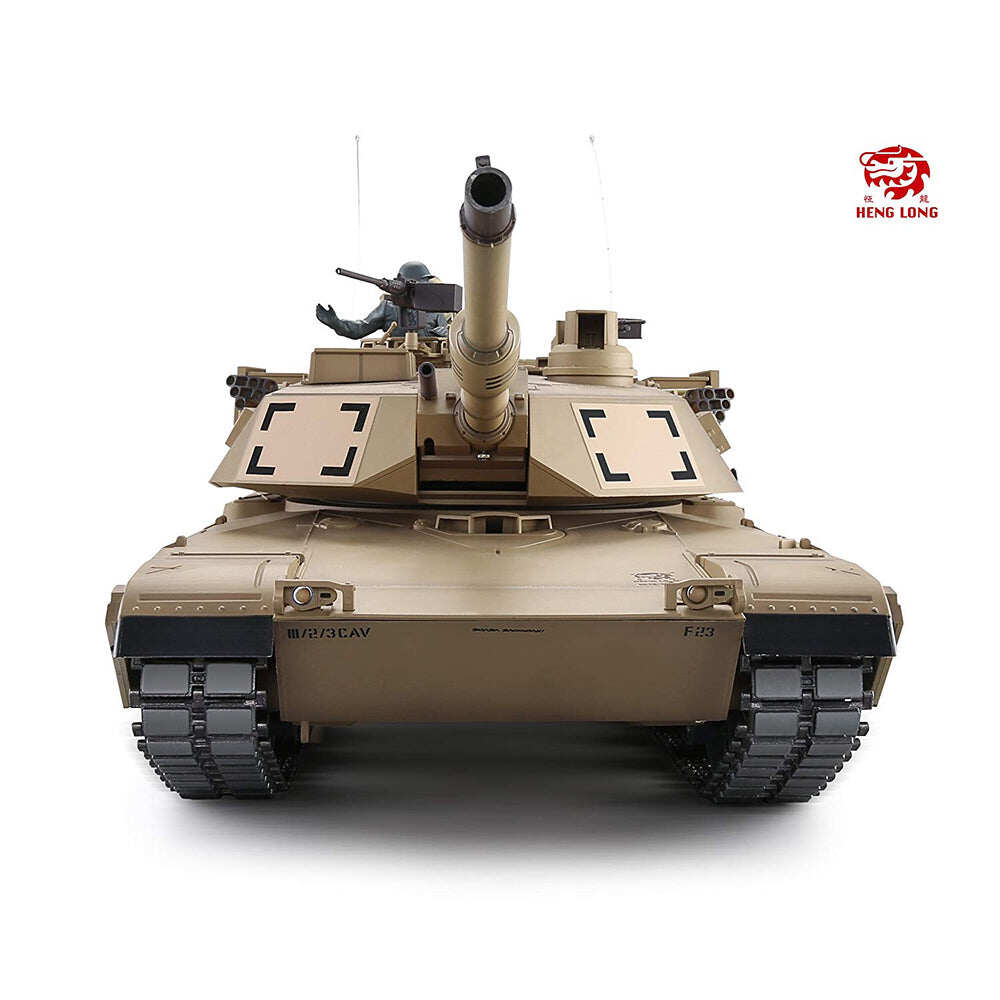 Heng Long M1A2 Abrams Tanque RC 1:16 Tanque de Batalha Principal do Exército dos EUA