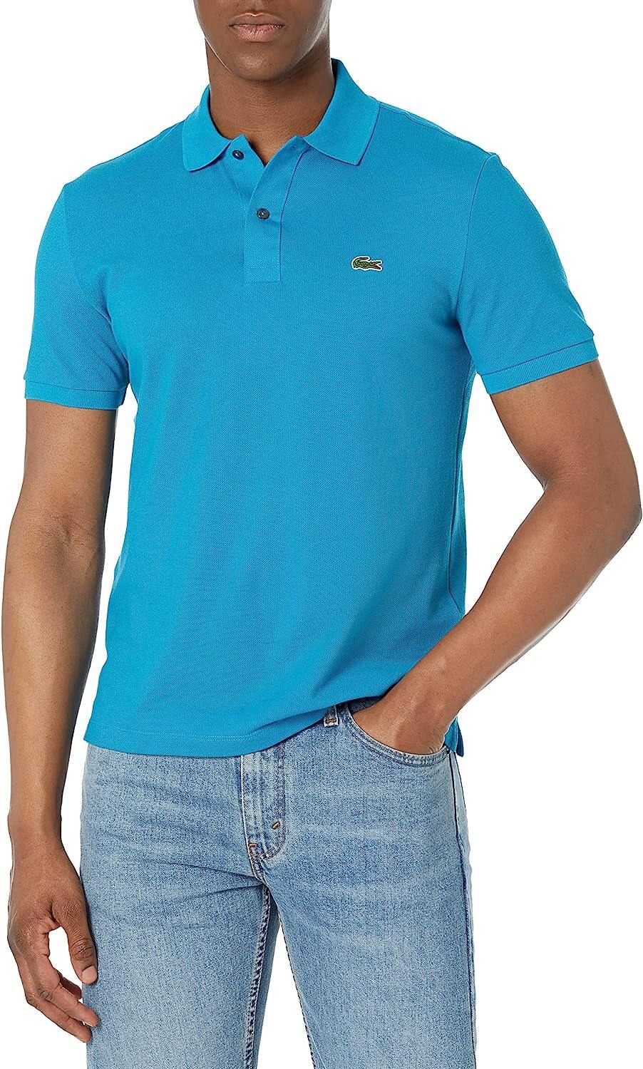 CAMISA POLO MASCULINA LACOSTE CLASSIC PIQUE SLIM FIT MANGA CURTA