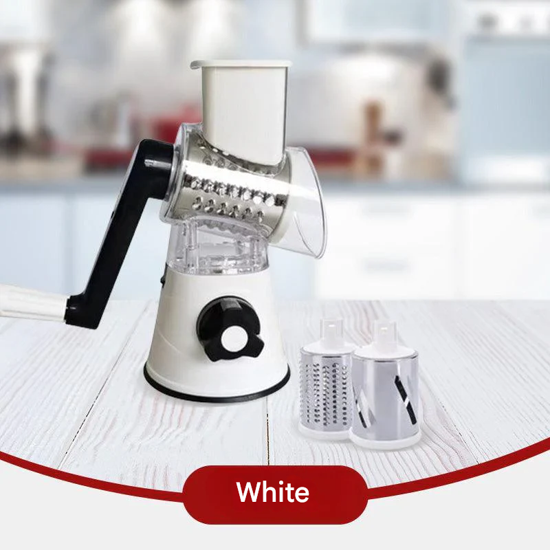 SwiftGrate Pro™ | Ralador e cortador rotativo manual multifuncional