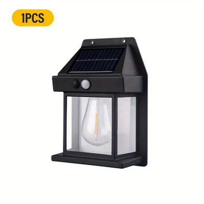 🔥Nowa lampa ścienna solarna z wolframu na rok 2025 do użytku na zewnątrz🔥