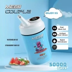 Mesii pár 50000 puffs három ízű 50k eldobható vape bulk vásárlás nagykereskedelmi