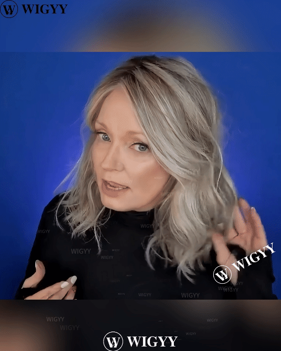 Peruca sintética usada diariamente Wigyy Curl