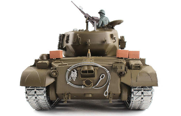 M26 Pershing RC Tank Heng Long 3838 Snow Leopard RC Battle Tank - Versão Metal Pro