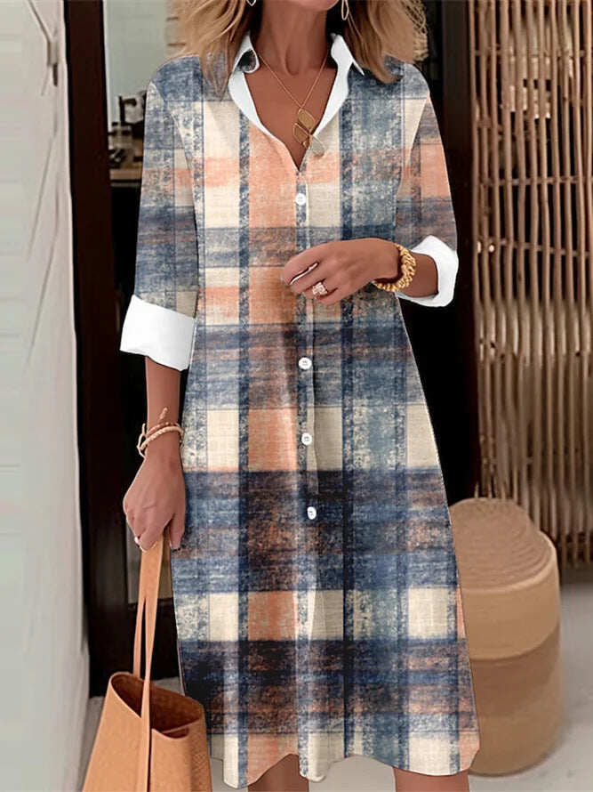 Vestidos Camisola Casual Mulher 2024