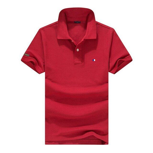 Camisa polo masculina manga curta com absorção de umidade e elasticidade com secagem rápida + proteção UV