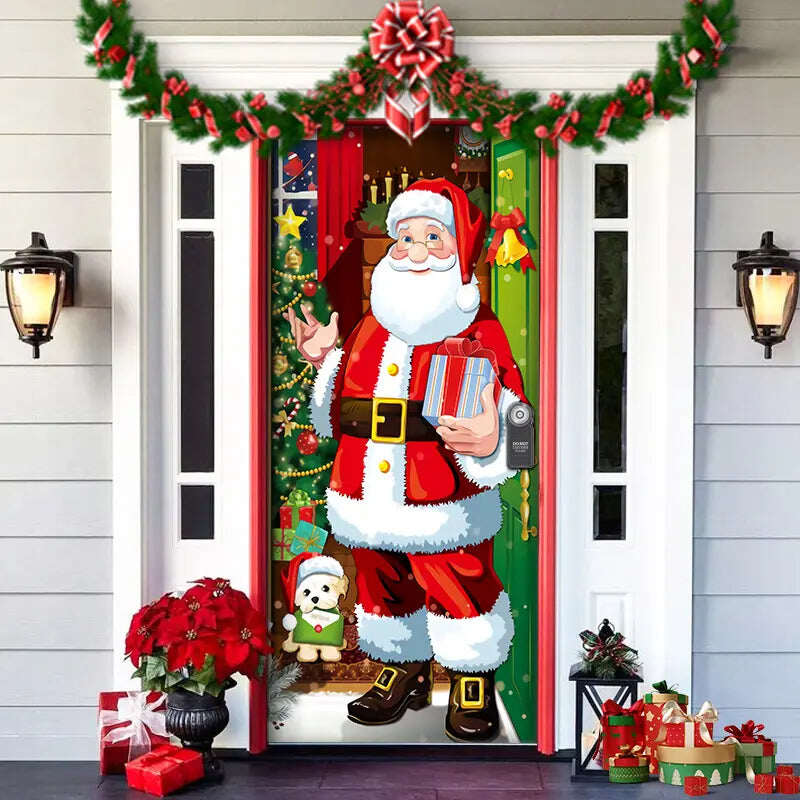 🔥2024 Novas cortinas decorativas de Natal