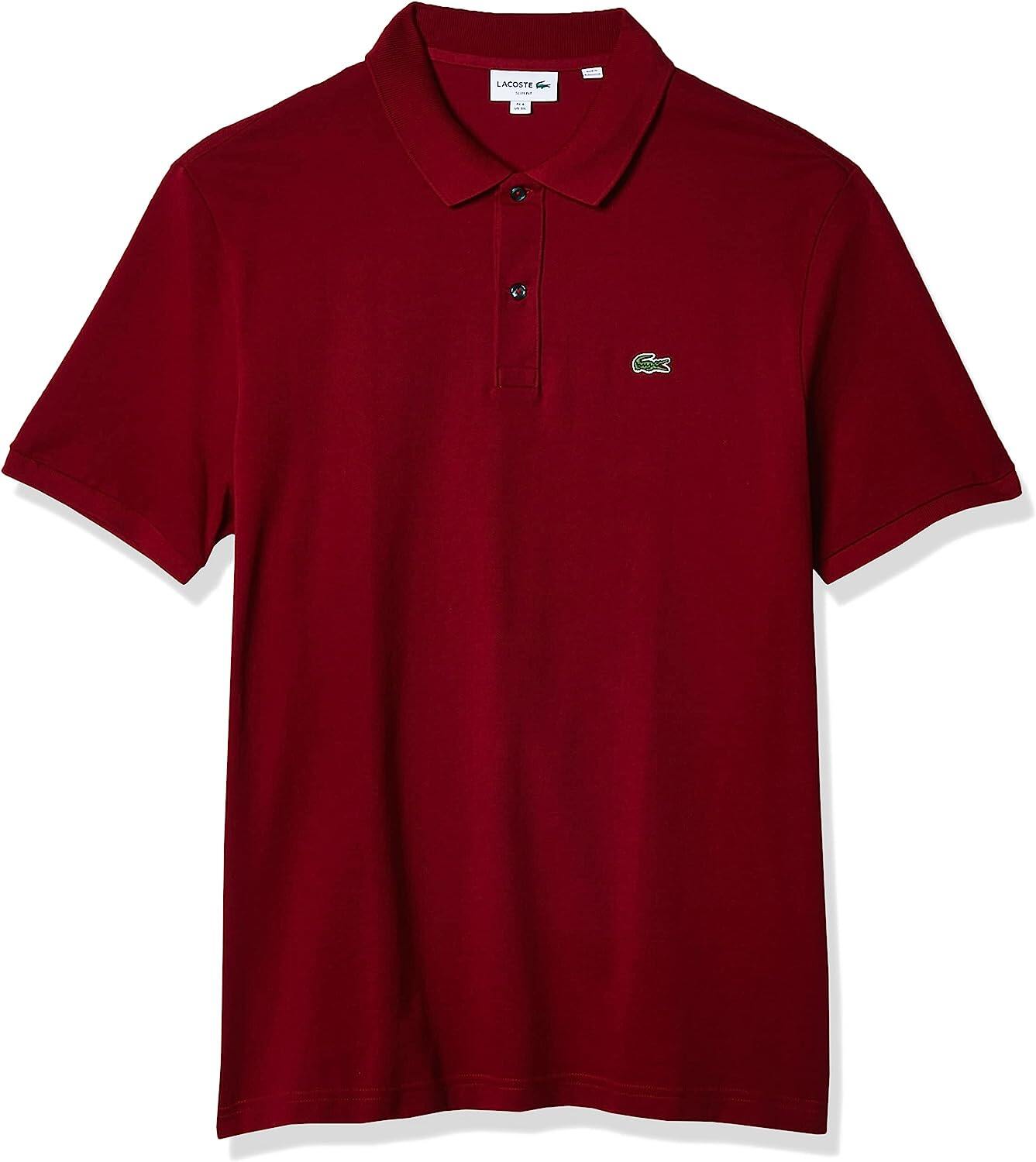 CAMISA POLO MASCULINA LACOSTE CLASSIC PIQUE SLIM FIT MANGA CURTA