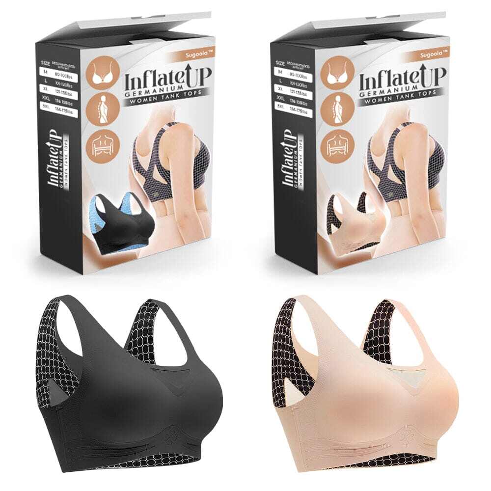 Tops femininos Sugoola™ InflateUP Germanium