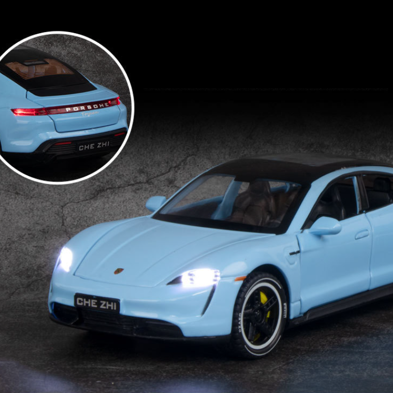 1:32 Алуминиев модел Porsche Taycan