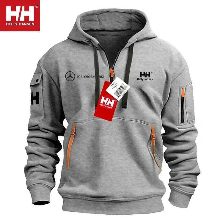 Helly Hansen | Mercedes-Benz nový podzimně-zimní volný svetr na zip