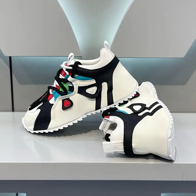 2024 νέα χοντρή σόλα casual αθλητικά παπούτσια