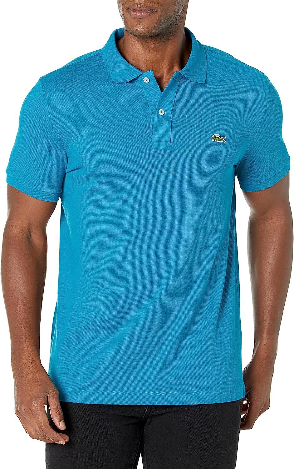 CAMISA POLO MASCULINA LACOSTE CLASSIC PIQUE SLIM FIT MANGA CURTA
