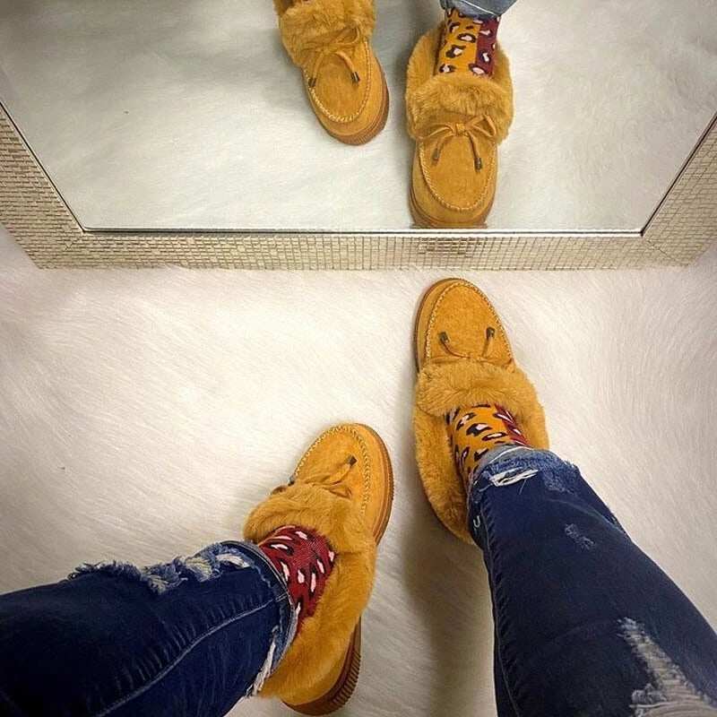 Puszyste Niskie Buty