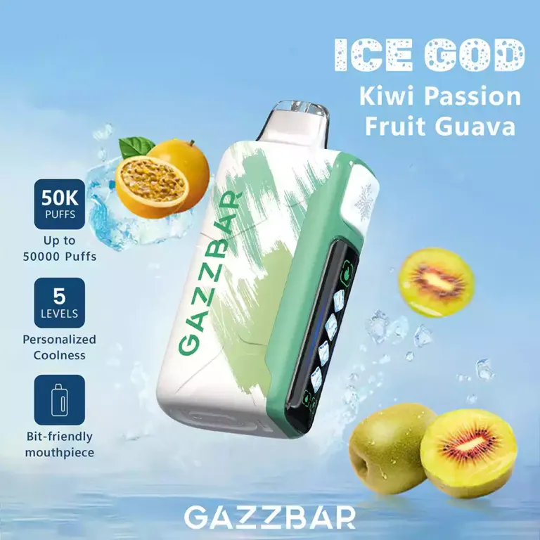 Gazzbar 50000 Puffs ICE GOD Disposable Vape