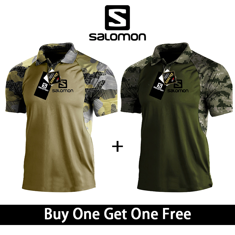 Męskie koszulki polo Salomon, 2 szt
