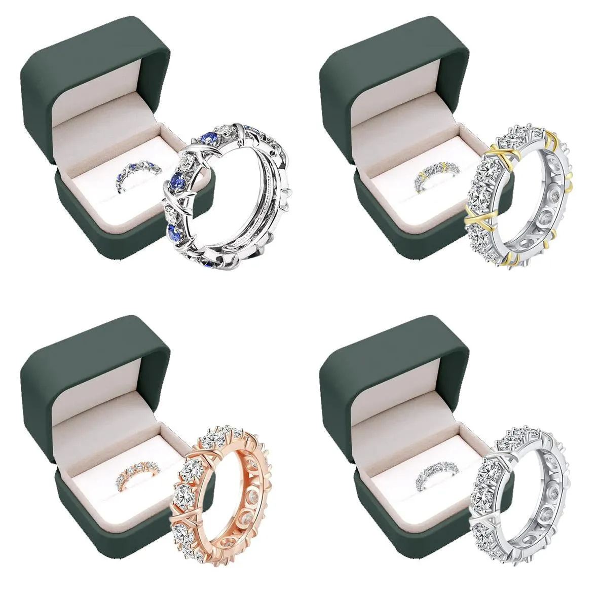 Magnetology Moissanite gyémánt gyűrű✨ (korlátozott időre szóló kedvezmény 🔥 utolsó nap)