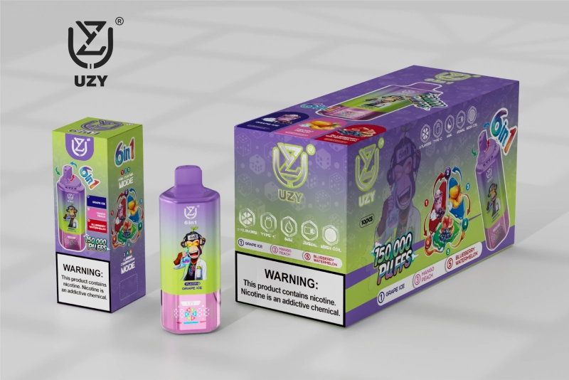 UZY 150K Quad Mesh 6 Flavor Crystal Vape