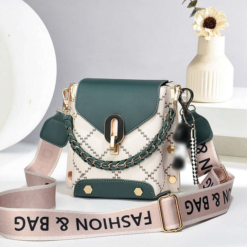 🔥 Promoção imperdível💕Bolsa tiracolo de couro macio