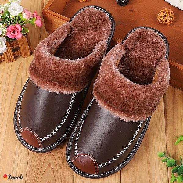 SNOOK® - PAPUCI TERMO PIELE
