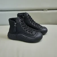 Sapatos casuais com sola alta e grossa