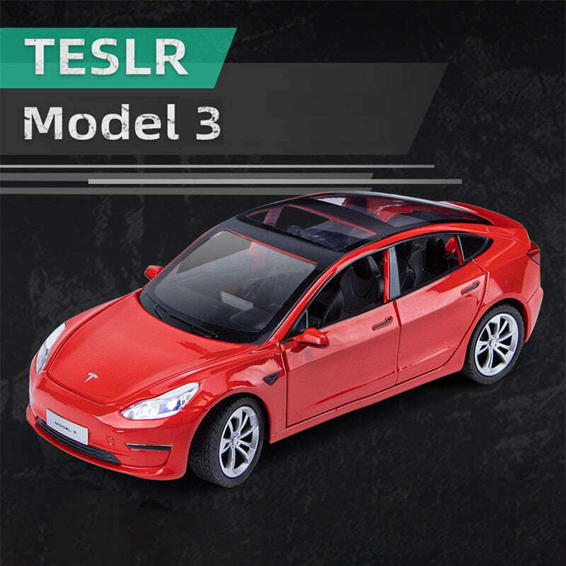 1:24 Tesla Model 3 Излят модел