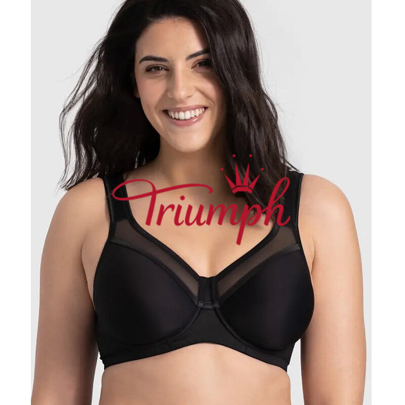 Triumph - Zestaw 3 szt. 💝 Duży biustonosz z dodatkowym wsparciem i bez fiszbin✨✨