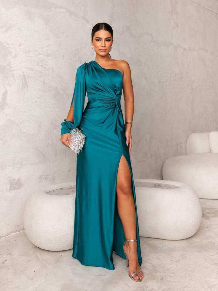 Vestido de cetim ValentinaTM