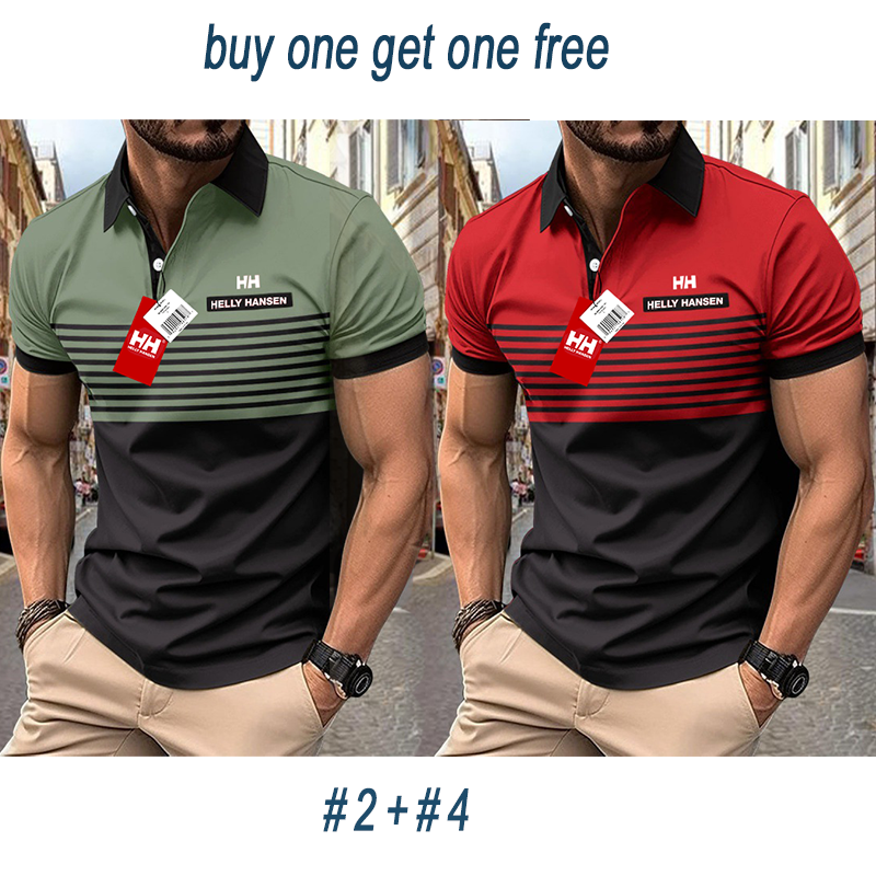 CAMISA POLO MASCULINA HELLY-HANSEN®, PACOTE COM 2