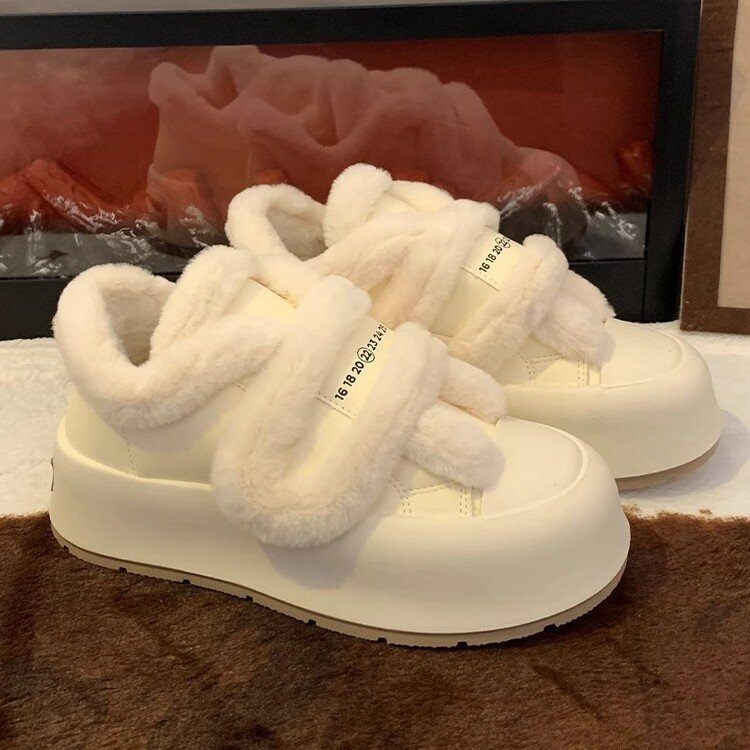 Sapatos de inverno quentes para mulher