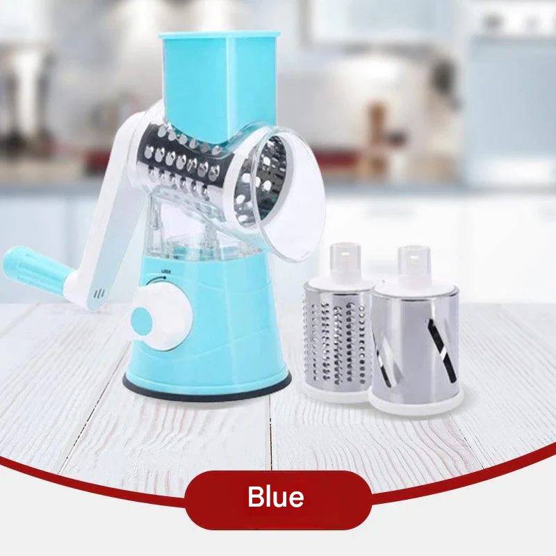 SwiftGrate Pro™ | Ralador e cortador rotativo manual multifuncional