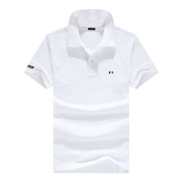 Camisa polo masculina manga curta com absorção de umidade e elasticidade com secagem rápida + proteção UV