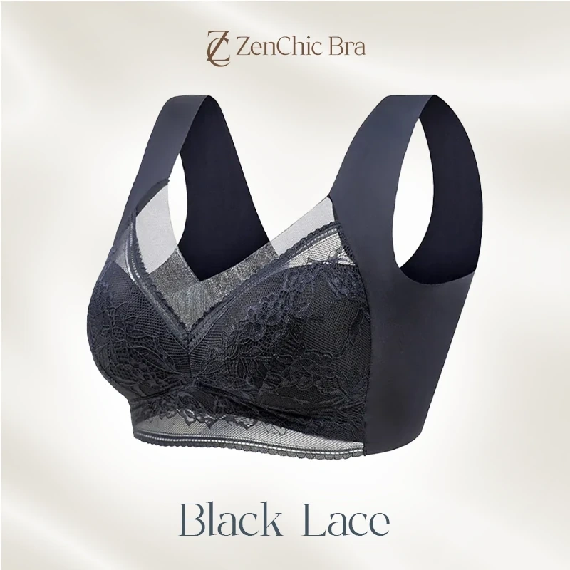 Sutiã ZenChic (conjunto de 3 peças) - PROMOÇÃO DE ÚLTIMO DIA - 80% DE DESCONTO - Sutiã push up sem costura sem fio