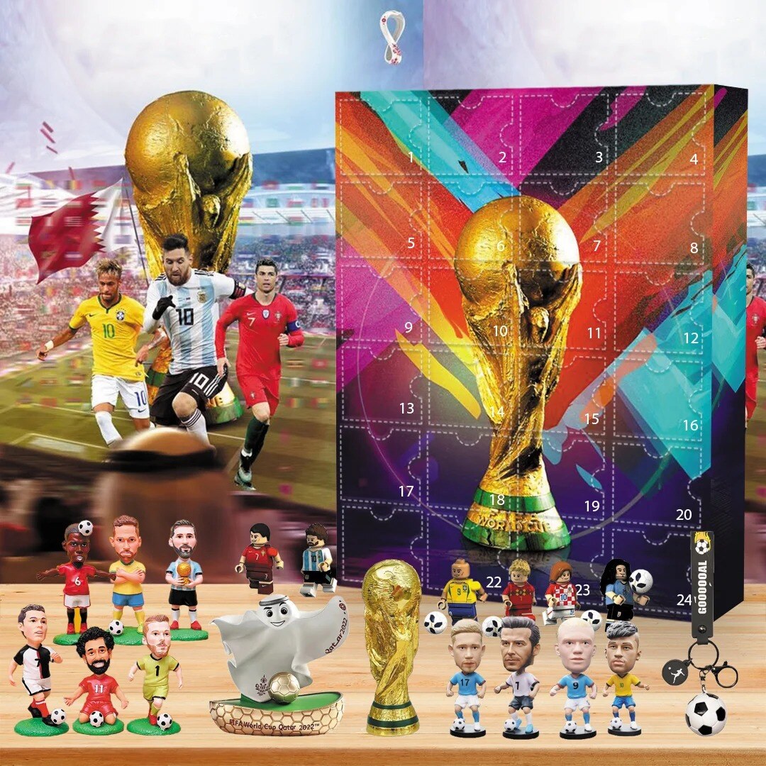 Calendário do Advento da Copa do Mundo de 2025 🎁24 presentes estão nele