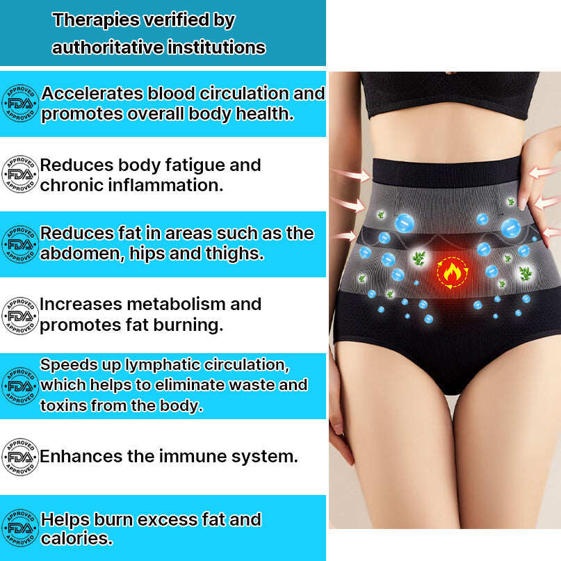 【Oficiální značkový obchod】 Šortky SHAPERMOV Detox Shaper, pohodlná prodyšná tkanina, obsahuje turmalín a grafenovou tkaninu