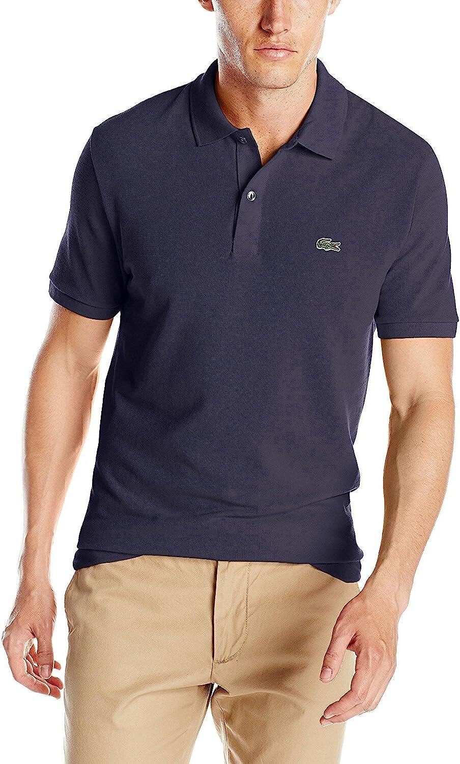 CAMISA POLO MASCULINA LACOSTE CLASSIC PIQUE SLIM FIT MANGA CURTA